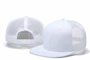 Wholesale Custom <b>Snapback</b> <b>Cap</b> Blank Embroidery Logo Flat Bill Mesh <b>Snapback</b> Trucker <b>Caps</b> - Product Image 6