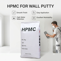 Poudre de HPMC pour adhésif à carrelage, mortier sec, mastic mural, plâtre de ciment, enduit de finition et formulations de matériaux de construction