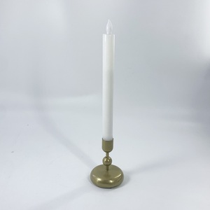 Portacandele alto supporto in metallo centrotavola nero e oro portacandele vintage in ferro battuto - Product Image 6