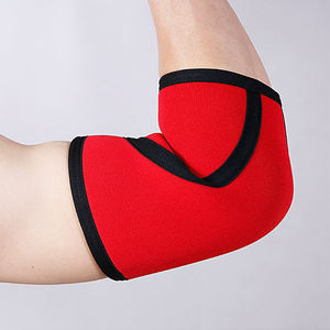 ยิม Powerlifting 7มิลลิเมตรยกน้ำหนักการบีบอัดนีโอพรีนเข่าข้อศอกแขน - Product Image 3