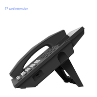 Telepon Desktop nirkabel, telepon IP WiFi 6 garis Sip rekaman POE rumah nyaman panggilan harga murah bisnis kantor