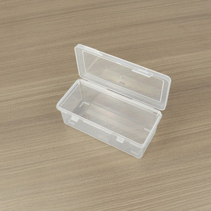 Rectangular Transparent PP Plastic Storage <b>Box</b> 14.8x6.8x5cm With Lid For Organizing Tools Parts Components - Product Image 4