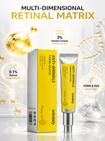 Crème Coréenne Raffermissante et Anti-Âge au Rétinal 0,1% : Booster Raffermissant, Minimiseur de Pores, Anti-Rides et Ridules pour une Peau Plus Ferme