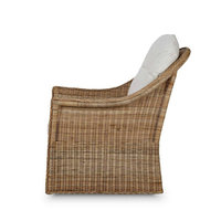 Chaises d'appoint en rotin véritable fait à la main pour salon chaise de canapé en osier confortable pour la lecture chaise longue pour la maison bureau Countryyard