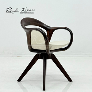 Fauteuil en bois courbé moderne de luxe pour hôtel et restaurant, vente en gros par Keynes - Product Image 2