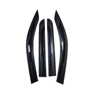 Pare-pluie latéral pour voiture KQD de haute qualité, design 3D en fibre de carbone, nouveau design, pare-soleil pour Toyota Hilux Revo - Product Image 1