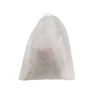 Bolsa de Tela No Tejida de PLA Personalizada con Cordón para Té y Café, en Venta - Product Image 5