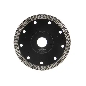 Factory direct 125mm sintered diamond saw blade disc ultra thin kerf saw blade for cut granite stone concrete