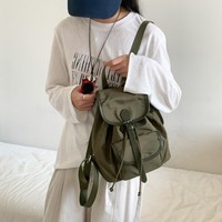 Nouveau Sac à Dos Léger et Respirant en Polyester pour Femme, Style Coréen, Idéal Voyage, Simple, Tendance Urbaine, Minimaliste, Fermeture Magnétique – Collection Été 2026