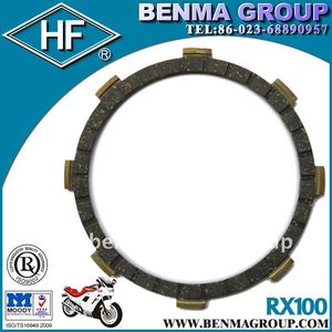 Pièces de moto OEM d'usine HF Benma DX100 Plaque de friction d'embrayage <span class=keywords><strong>RX100</strong></span> Plaque d'embrayage B07 Kits d'embrayage en caoutchouc - Product Image 5