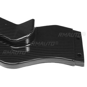 Black/Carbon Fiber Look <b>Car</b> Front Bumper Splitter Lip <b>Diffuser</b> Body Kit Spoiler Guard For Infiniti Q50 Sport 2014 2015 2016 2017 - Product Image 6