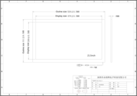 Écran tactile infrarouge 21,5 pouces à 10 points de contact avec cadre en aluminium et verre trempé d'usine, compatible Windows/Android/Linux