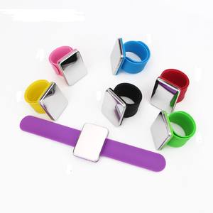 Logo personnalisé pour la couture de pinces à cheveux pince à cheveux bracelet magnétique bracelet de poignet bracelet en silicone pour la <span class=keywords><strong>coiffure</strong></span> - Product Image 4