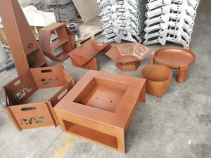 <span class=keywords><strong>Brasero</strong></span> en fer double De Goma Fire Pits <span class=keywords><strong>Brasero</strong></span> en fer et en caoutchouc Double Fire Pit - Product Image 2