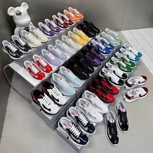 Nouvelle Arrivée en Gros – Chaussures Basses Décontractées en Cuir Verni pour l'Été, Tendance, Confortables, Doublure en Maille Flexible, Fermeture Éclair – Tendance Mode - Product Image 1