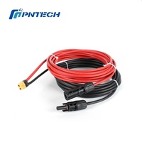 PNTECH Solarkabel-Steckverbinder PV005 XT60 10AWG 6mm² Verzinntes Kupfer DC-DC 500V 30A für Kraftwerke IP65 IEC 131 Flammbeständig