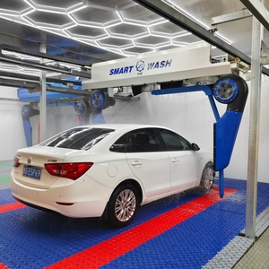BoYou Modern High Quality <b>Electric</b> Car Wash Machine 1500W 100 Bar Pressure Stainless Steel Sewage Recycling <b>Foaming</b> 3-6 Minute - Product Image 1