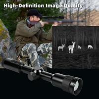 Lunette thermique infrarouge HMIN 384x288 compacte avec détection de mouvement pour la chasse – Fabriquée en Chine