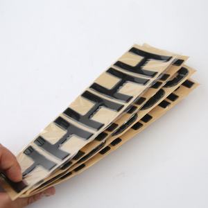 Placa de Matrícula Personalizada con Letras y Números en Gel Epóxico 3D, Placa de Matrícula Acrílica 4D para Automóviles del Reino Unido - Product Image 2