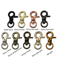 Crochet de suspension métallique miniature 9 x 31 mm, 9 couleurs, en stock