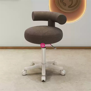 Yicheng Beauty, superventas, silla de maestro de peluquería, taburete redondo para decoración de uñas <span class=keywords><strong>en</strong></span> casa para peluquerías con ruedas a la venta - Product Image 5