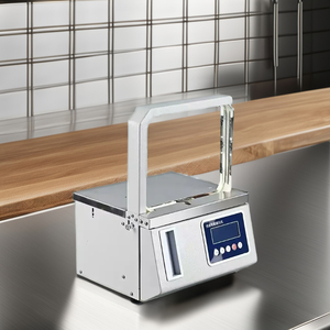 Machine à cerclage automatique double matériau, très vendue, pour l'agriculture, le bureau, la <span class=keywords><strong>pharmacie</strong></span>, les légumes, les documents, les livres et les fournitures médicales - Product Image 5