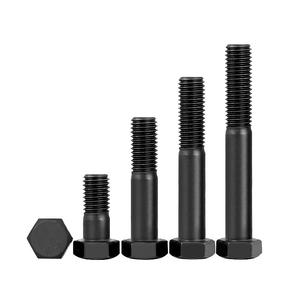 Bullone a Testa Esagonale in Acciaio al Carbonio Nero DIN 933, Grado 12.9 |   Elementi di Fissaggio ad Alta Resistenza (M12-M36) - Product Image 5