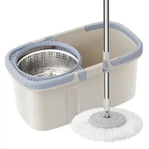 Hot Sale Factory Best Easy Cleaning Floor 360 Rotating Magic Mop With Bucket Household Cleaning Tools