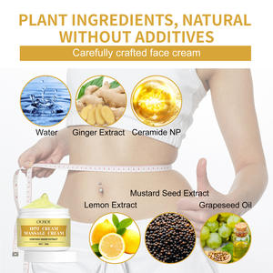 Crème brûlante de graisse chaude crème de perte de poids corporel taille minceur produits de perte de poids façonnant la taille chaude minceur Cellulite crème mince - Product Image 5