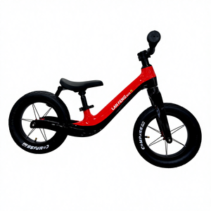 Hoogwaardige groothandel op maat gemaakte logo kleur beste prijs 12 inch kinderloopfiets nieuw ontwerp magnesiumlegering frame geen rem geen - Product Image 1