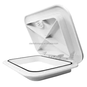 Little dolphin boat accessories deck hatch marine boat window square shaped aluminium alloy windows