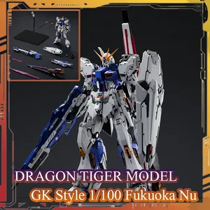 Figurine Dragon Tiger Model <span class=keywords><strong>MG</strong></span> Fukuoka <span class=keywords><strong>Nu</strong></span> RX-93FF en PVC, échelle 1:100, pour kit d'assemblage de modèles, cadeau d'anniversaire - Product Image 2