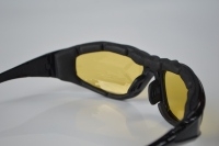 Lunettes de sport tactiques de combat pour hommes Lunettes de sécurité extérieures à monture PC pour la conduite et le tir
