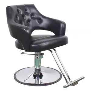 Wholesale Hydraulic Classic New Style Hydraulic Pump Recline Salon Furniture Portable Based Barber Shop Saloon Equipment