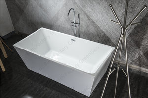 बाथरूम के लिए अच्छा 1700X800x600mm सफेद एक्रिलिक फ्रीस्टैंडिंग भिगोने बाथटब - Product Image 3