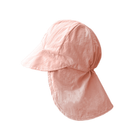Sombrero para el Sol para Bebés, Niños Pequeños, Niñas, con Solapa para Proteger el Cuello, Protección UV, Transpirable, de Ala Ancha, para Jugar al Aire Libre
