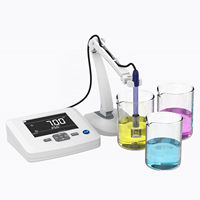 pH-mètre numérique de laboratoire haute précision 0,01 pH pour sols et eaux – Testeur de qualité de l'eau multifonctionnel (pH/ORP/TDS/EC/Temp/Sal/Res/DO)