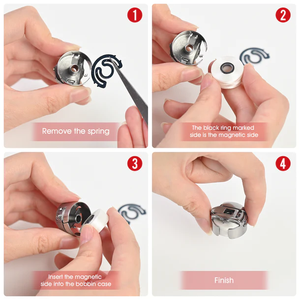 Phong Cách L trước vết thương từ lõi 70d/2 (60wt) trắng thêu từ bobbins (144 bobbins) - Product Image 3