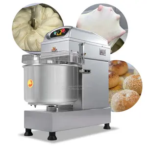 Hot-selling 40L spiral mixers can be adjusted to high and low speeds with a maximum mixing capacity of 16 kg of spiral mixer
