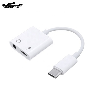 Adaptateur casque de type <span class=keywords><strong>C</strong></span> répartiteur 2 en 1 pour <span class=keywords><strong>Samsung</strong></span> Huawei <span class=keywords><strong>USB</strong></span> <span class=keywords><strong>C</strong></span> à 3.5mm adaptateur numérique prise écouteurs <span class=keywords><strong>c</strong></span>âble Audio - Product Image 2