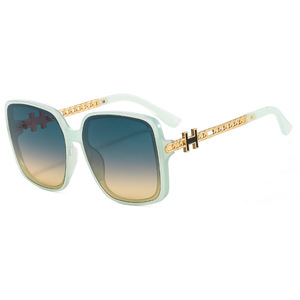<span class=keywords><strong>Gafas</strong></span> de Sol Cuadradas con Cadena en Forma de H, de Lujo, Únicas, <span class=keywords><strong>para</strong></span> <span class=keywords><strong>Mujer</strong></span>, Nueva Moda 2023, Marca de Moda, <span class=keywords><strong>Gafas</strong></span> de Sol Rosas Extra Grandes, Elegantes - Product Image 6