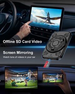 อะแดปเตอร์ <span class=keywords><strong>Android</strong></span> 12 qcm 2290 YouTube Netflix แบบมีสายไปยังไร้สายกล่อง CarPlay Ai Box <span class=keywords><strong>Android</strong></span> qcm สำหรับ Toyota Ford Benz Audi VW Volvo - Product Image 4