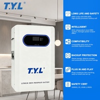 Système d'onduleur solaire hybride MPPT 7KW+10kWh T.Y.L 12KVA 15KVA à onde sinusoïdale pure avec batterie au lithium pour régions non connectées au réseau électrique