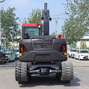 Maquinaria de Construcción, Mini Excavadora Hidráulica de 9 Toneladas con Ruedas, Precio de Descuento, Excavadora de Ruedas, Mini Excavadora de Orugas en Oferta - Product Image 6