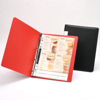 Classeurs personnalisés ou en stock avec logo d'entreprise pour catalogue d'entreprise, brochure, manuel de présentation, classeur à anneaux rigide, usine OEM