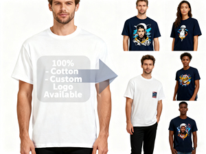 Camisetas Casuales para Hombre al por Mayor, Alta Calidad, 180g, Algodón, Corte Regular, Suministro al por Mayor para Tiendas Minoristas - Product Image 3