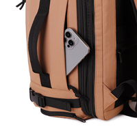 Sac à dos de voyage pour ordinateur portable, grande capacité, extensible, avec logo personnalisé, compartiment séparé pour chaussures, séparation humide/sec