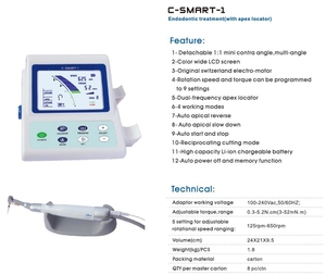 C-SMART-1 Nha Khoa Endomotor Với <span class=keywords><strong>Apex</strong></span> <span class=keywords><strong>Locator</strong></span> - Product Image 6