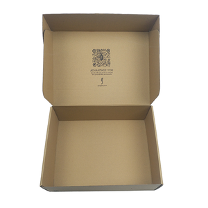 Großhandel Benutzerdefinierte Logo Faltbare Braune Kraft-Versandkartons für Schuhe Kleidung Versandverpackung - Product Image 3