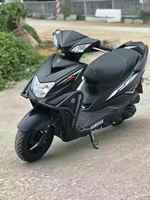 Scooter Yamaha Shangling 125cc, moteur 4 temps d'origine, CDI automatique, freins à disque avant et arrière, barres anti-chute en plastique